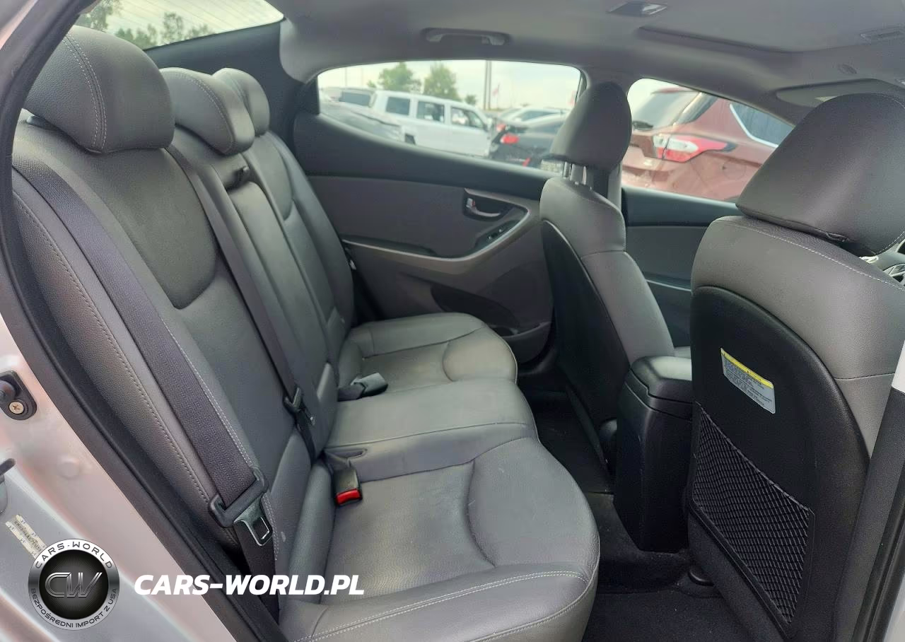 2012 Hyundai Elantra Limited VIN:KMHDH4AE7CU316595 - 10