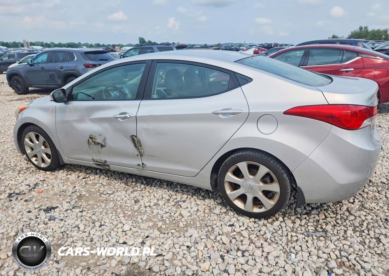 2012 Hyundai Elantra Limited VIN:KMHDH4AE7CU316595 - 2