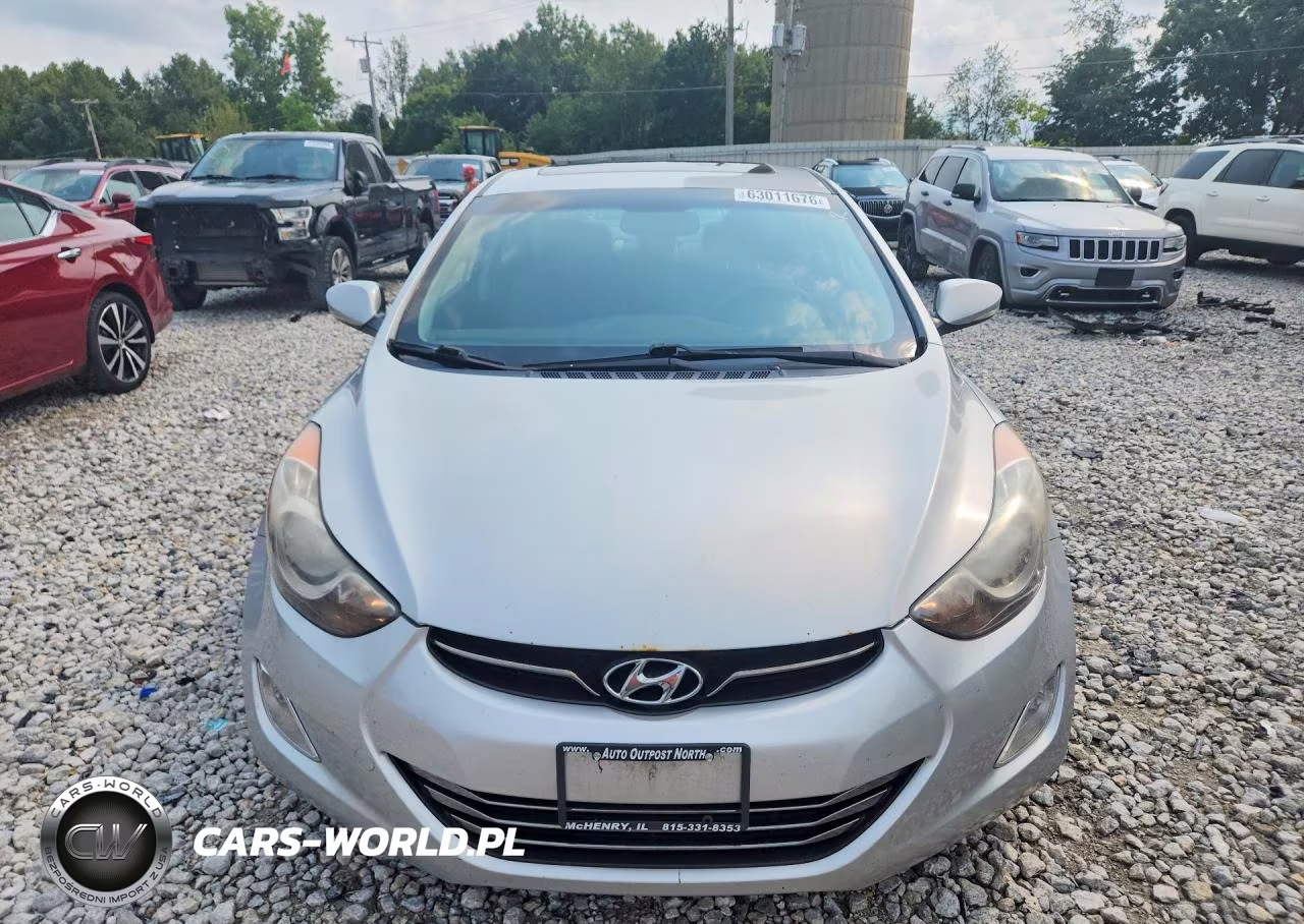 2012 Hyundai Elantra Limited VIN:KMHDH4AE7CU316595 - 5