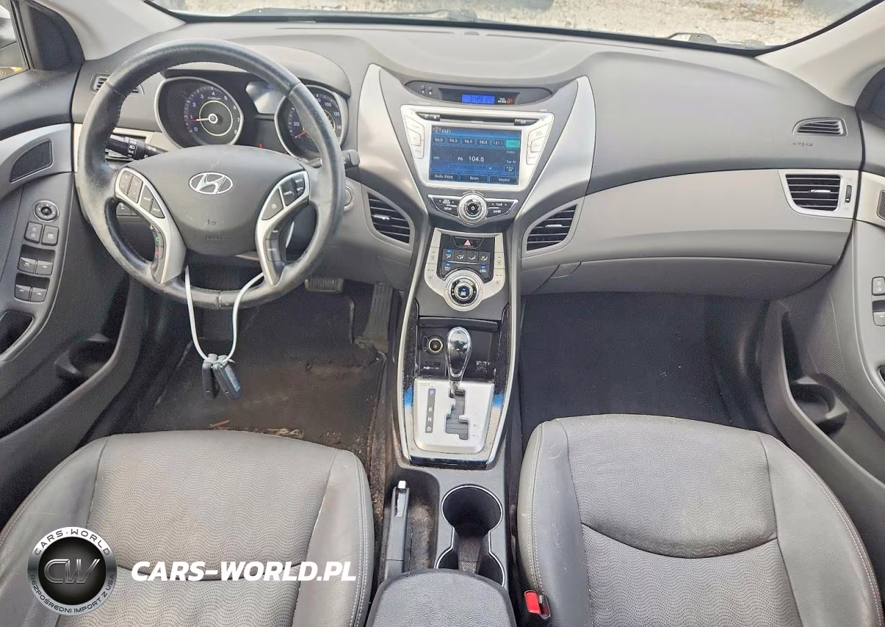 2012 Hyundai Elantra Limited VIN:KMHDH4AE7CU316595 - 8