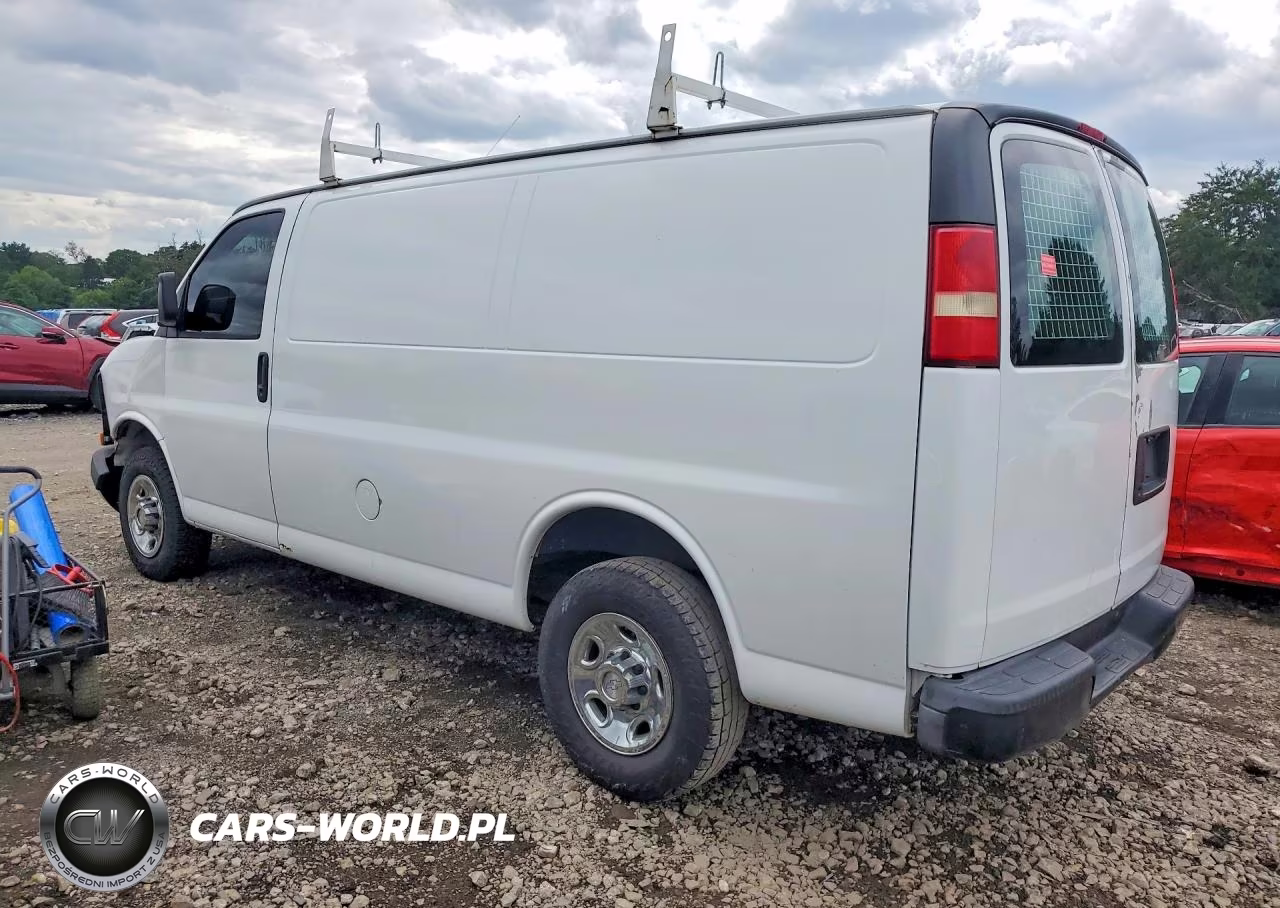 2008 Chevrolet Express 2500 Cargo Delivery Van VIN:1GCGG25C581228185 - 2