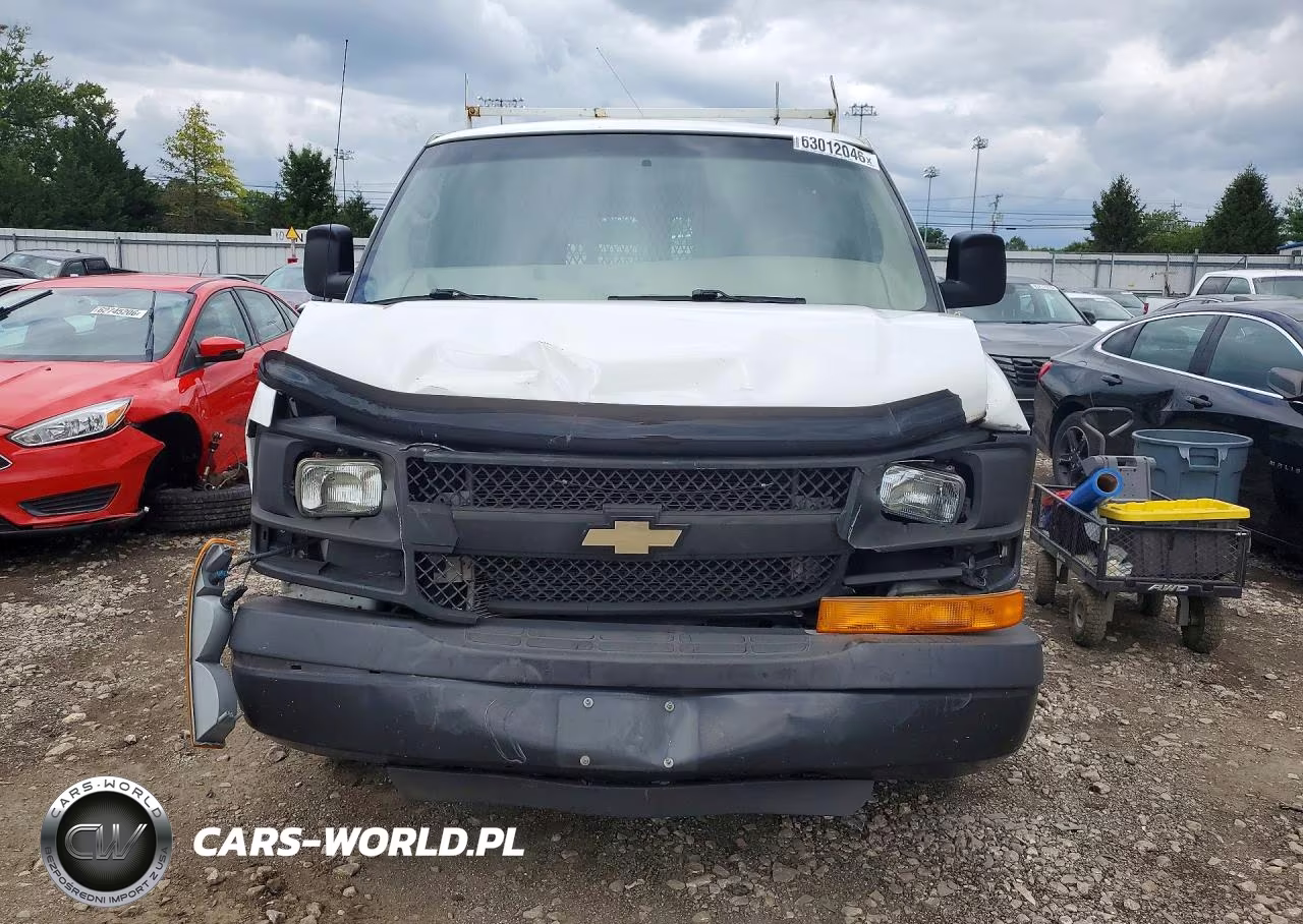2008 Chevrolet Express 2500 Cargo Delivery Van VIN:1GCGG25C581228185 - 5