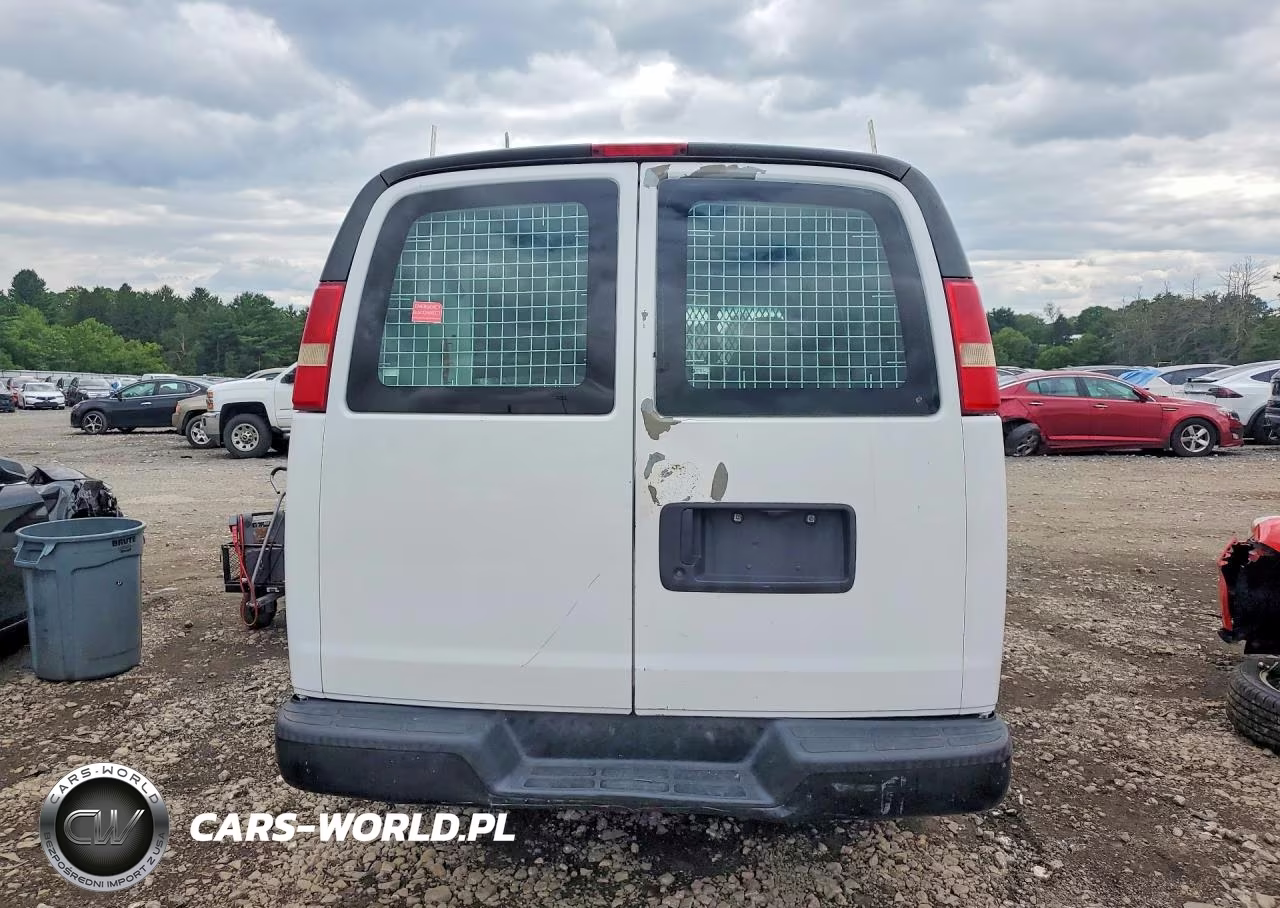 2008 Chevrolet Express 2500 Cargo Delivery Van VIN:1GCGG25C581228185 - 6