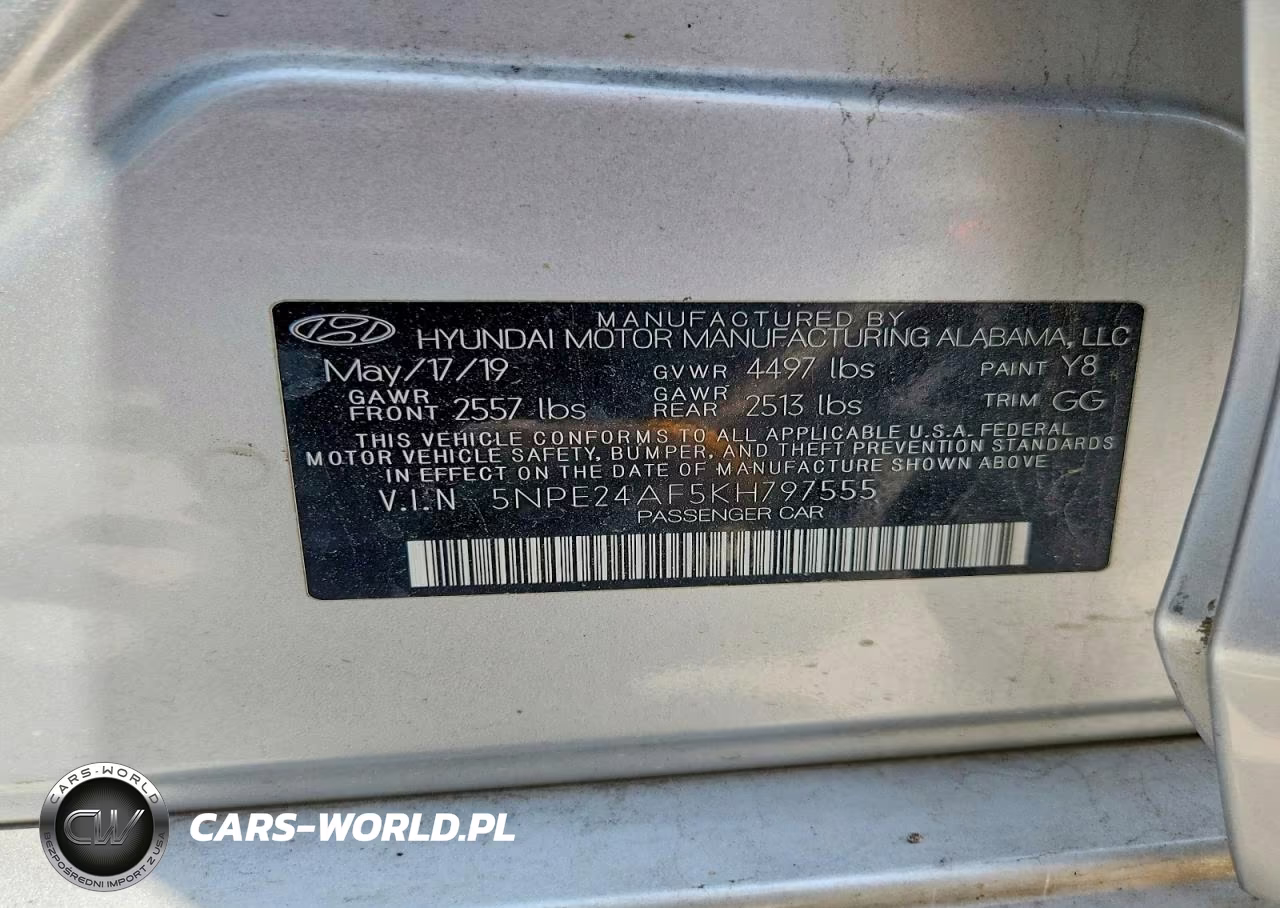 2021 Hyundai Sonata Se VIN:5NPE24AF5KH797555 - 13