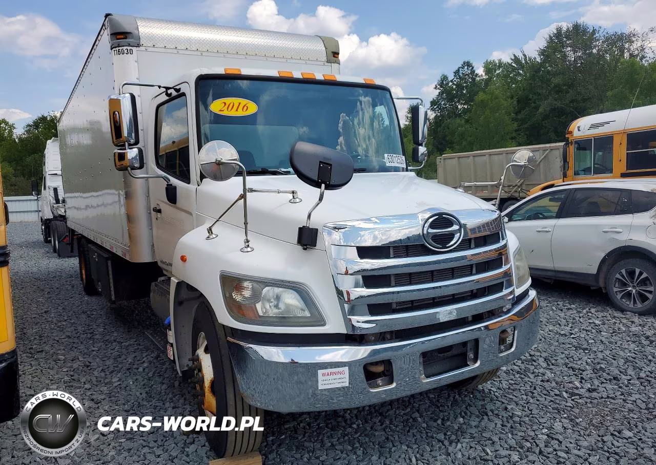 2016 Hino 338 Box Truck VIN:5PVNV8JV4G4S55866 - 4