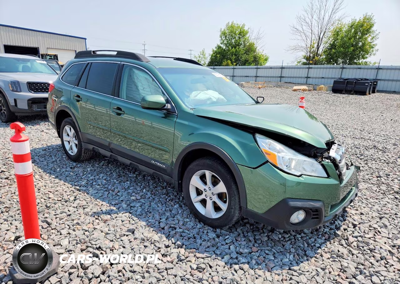 2014 Subaru Outback 2.5I Premium VIN:4S4BRCCC5E3275967 - 4
