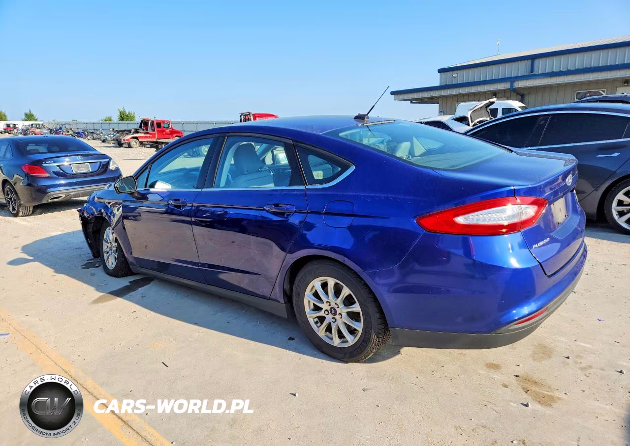 2015 Ford Fusion S VIN:3FA6P0G76FR168538 - 2