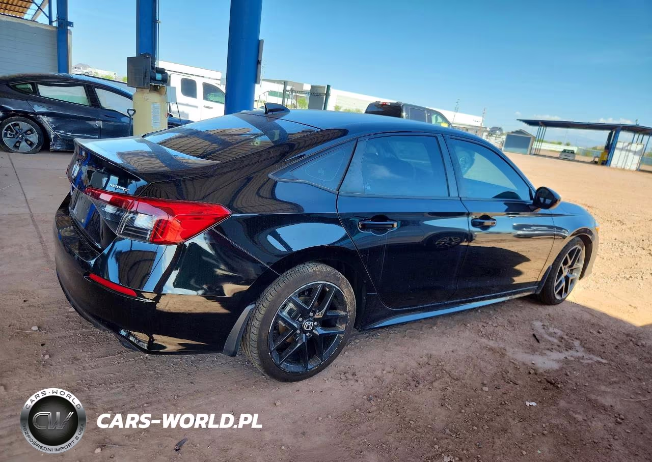 2024 Honda Civic Sport VIN:2HGFE2F57RH553085 - 3