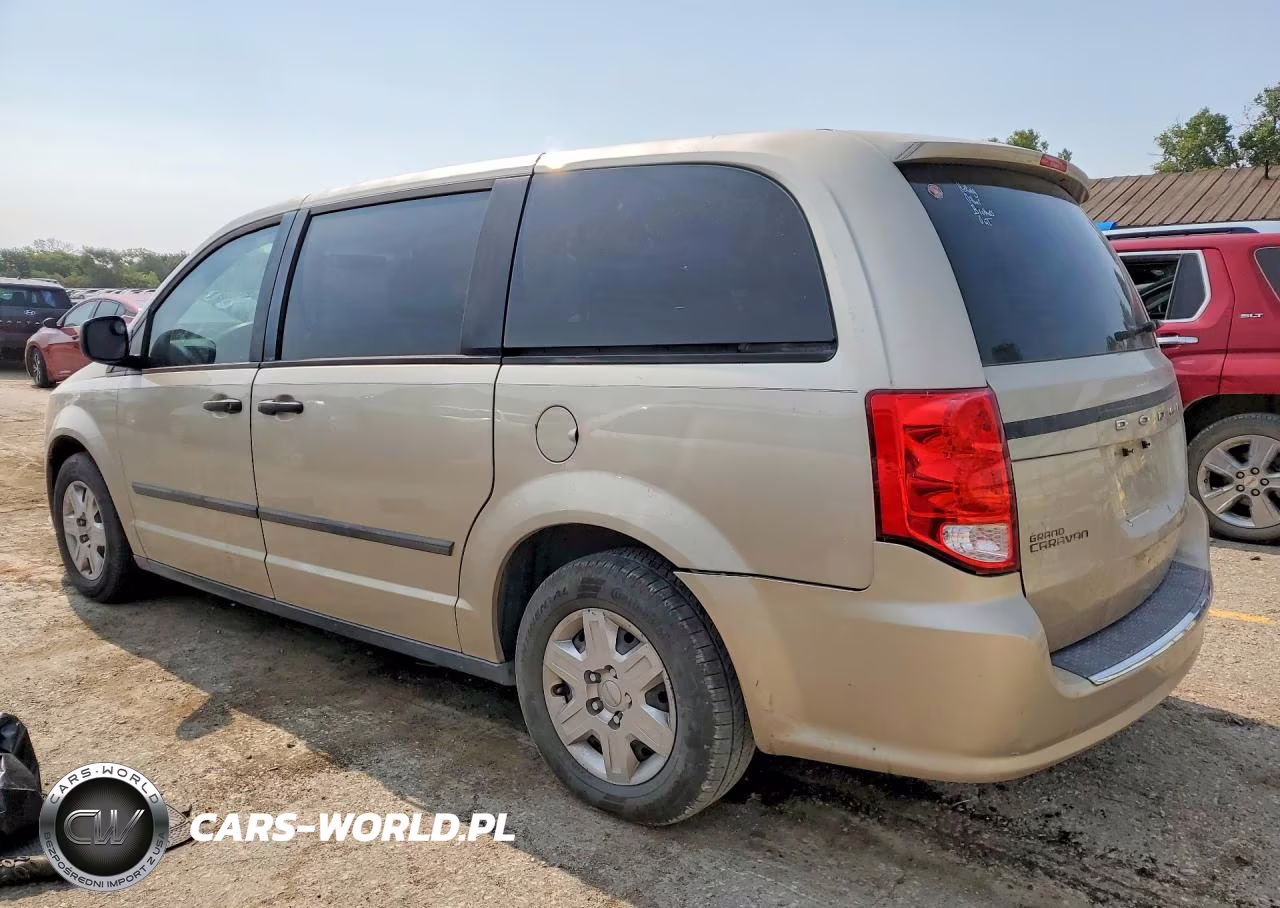 2013 Dodge Grand Caravan Se VIN:2C4RDGBG0DR661859 - 2