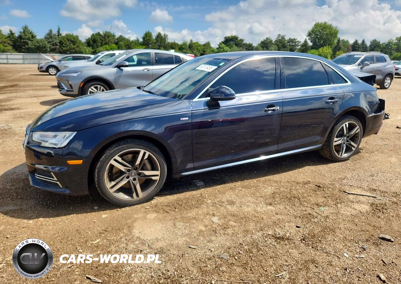 2017 Audi A4 Premium Plus VIN:WAUENAF46HN071688 - 1