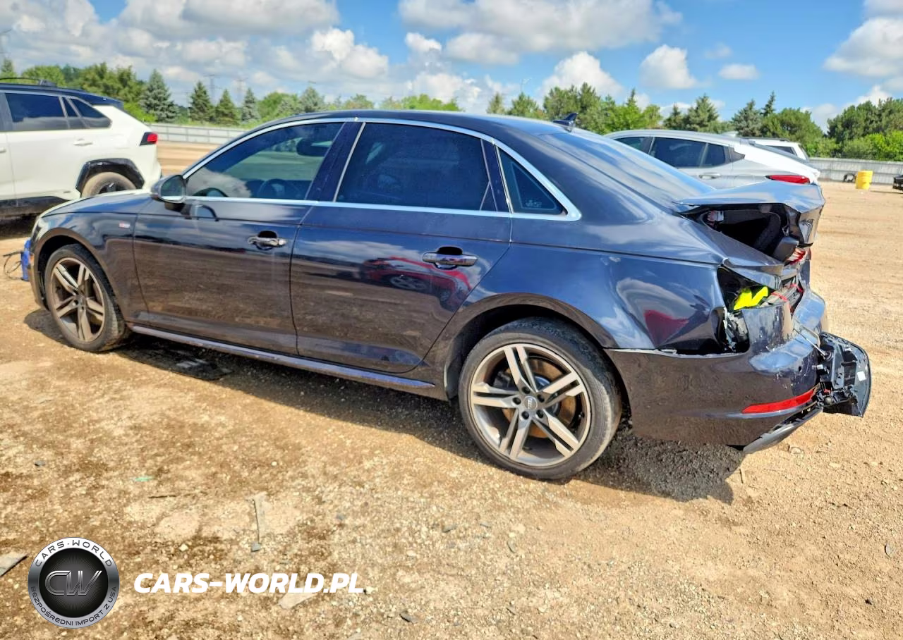 2017 Audi A4 Premium Plus VIN:WAUENAF46HN071688 - 2