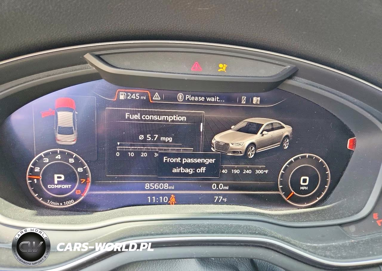 2017 Audi A4 Premium Plus VIN:WAUENAF46HN071688 - 9