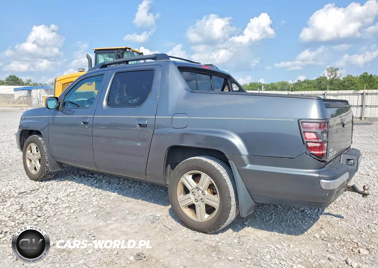 2012 Honda Ridgeline Rtl VIN:5FPYK1F58CB457982 - 2