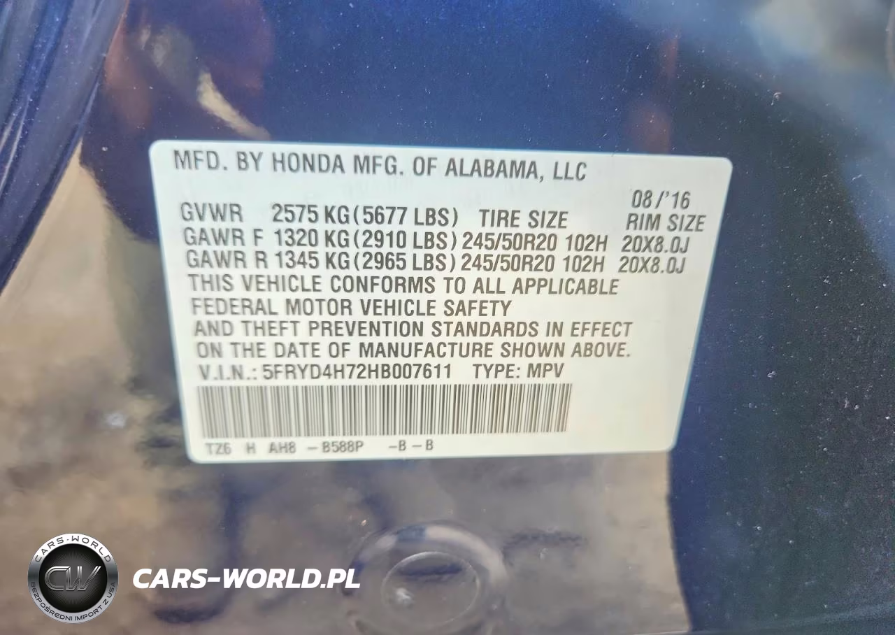 2017 Acura Mdx Technology VIN:5FRYD4H72HB007611 - 12