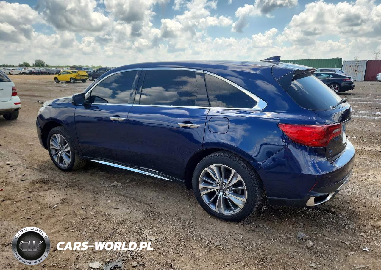 2017 Acura Mdx Technology VIN:5FRYD4H72HB007611 - 2