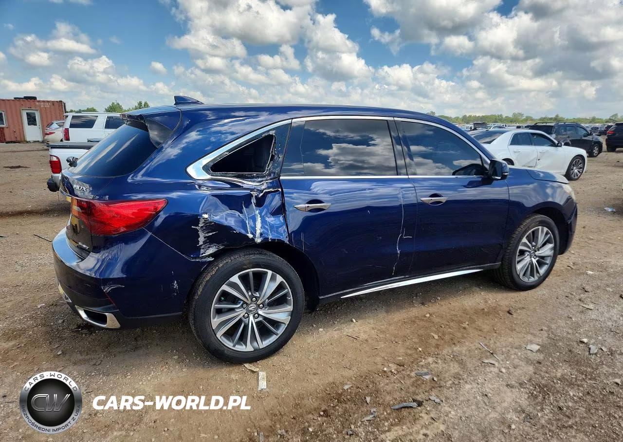 2017 Acura Mdx Technology VIN:5FRYD4H72HB007611 - 3