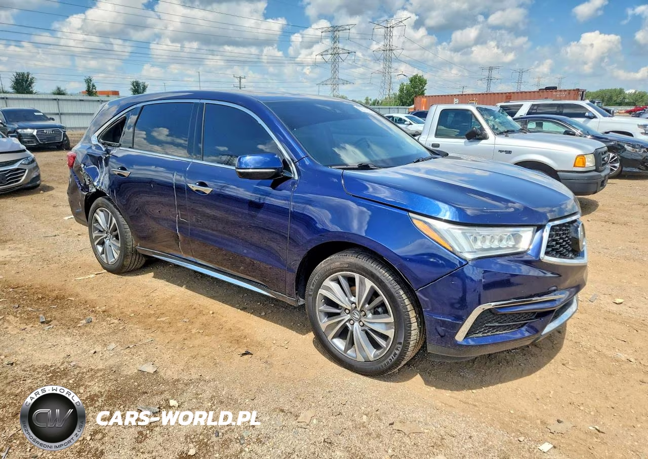 2017 Acura Mdx Technology VIN:5FRYD4H72HB007611 - 4
