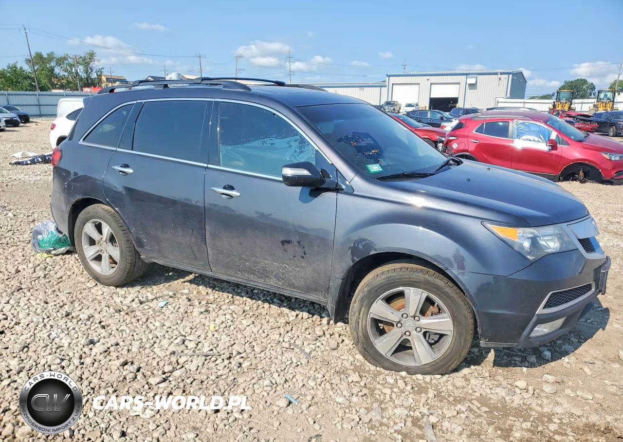 2013 Acura Mdx Technology VIN:2HNYD2H49DH518355 - 4