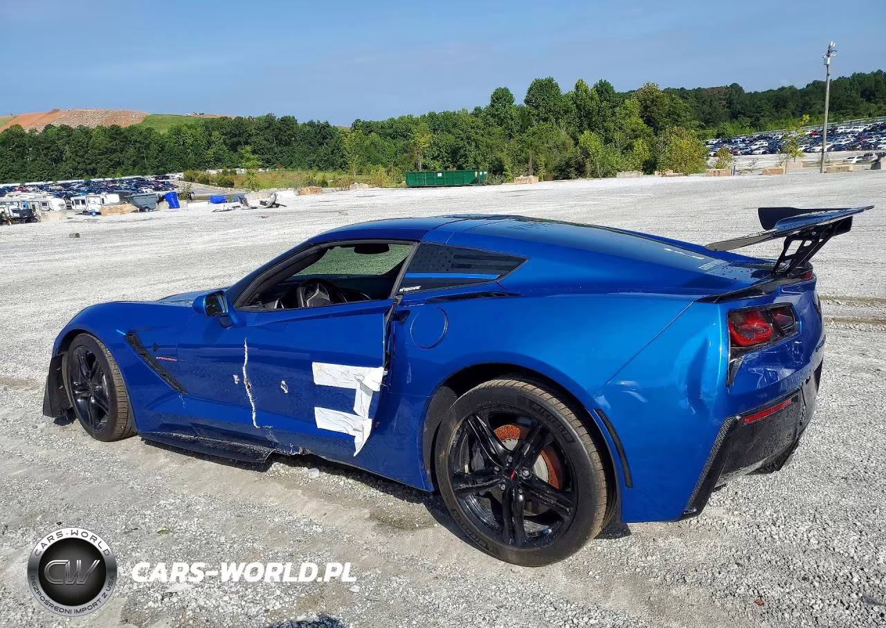 2016 Chevrolet Corvette Stingray 1Lt VIN:1G1YA2D71G5104280 - 2