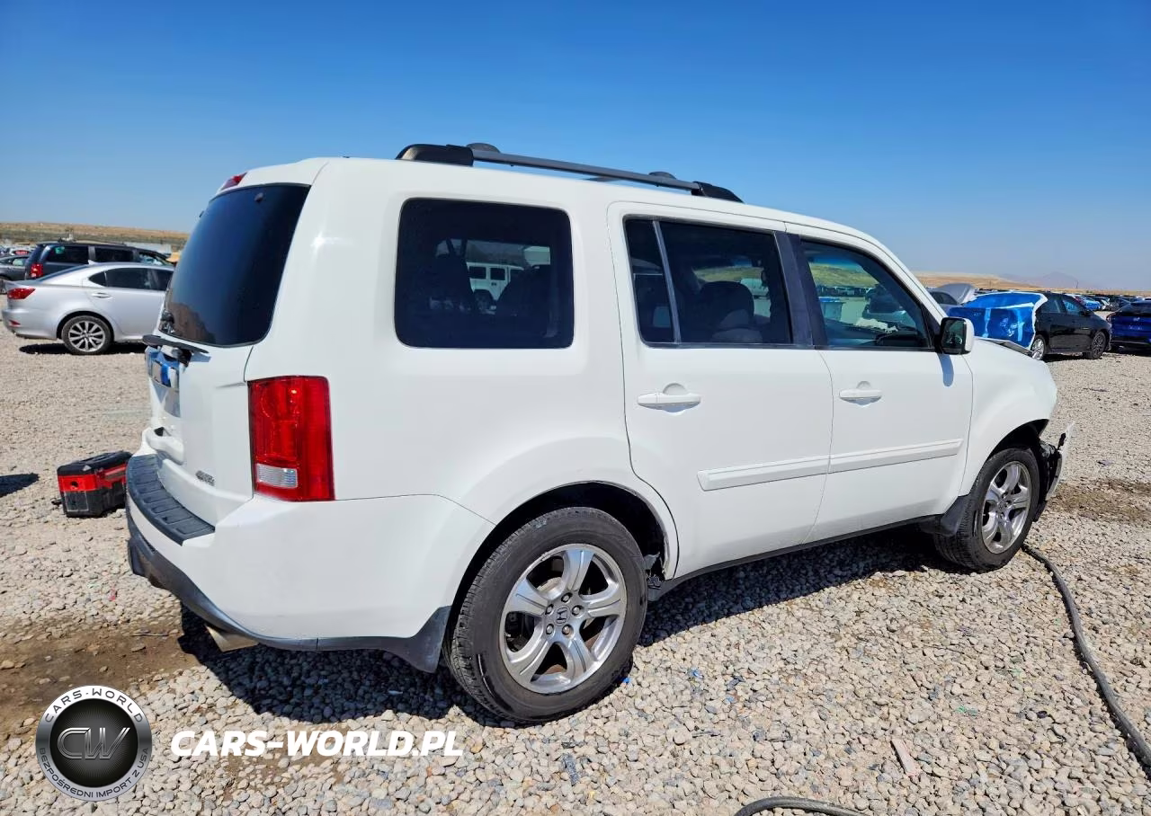 2015 Honda Pilot Exl VIN:5FNYF4H56FB018683 - 3