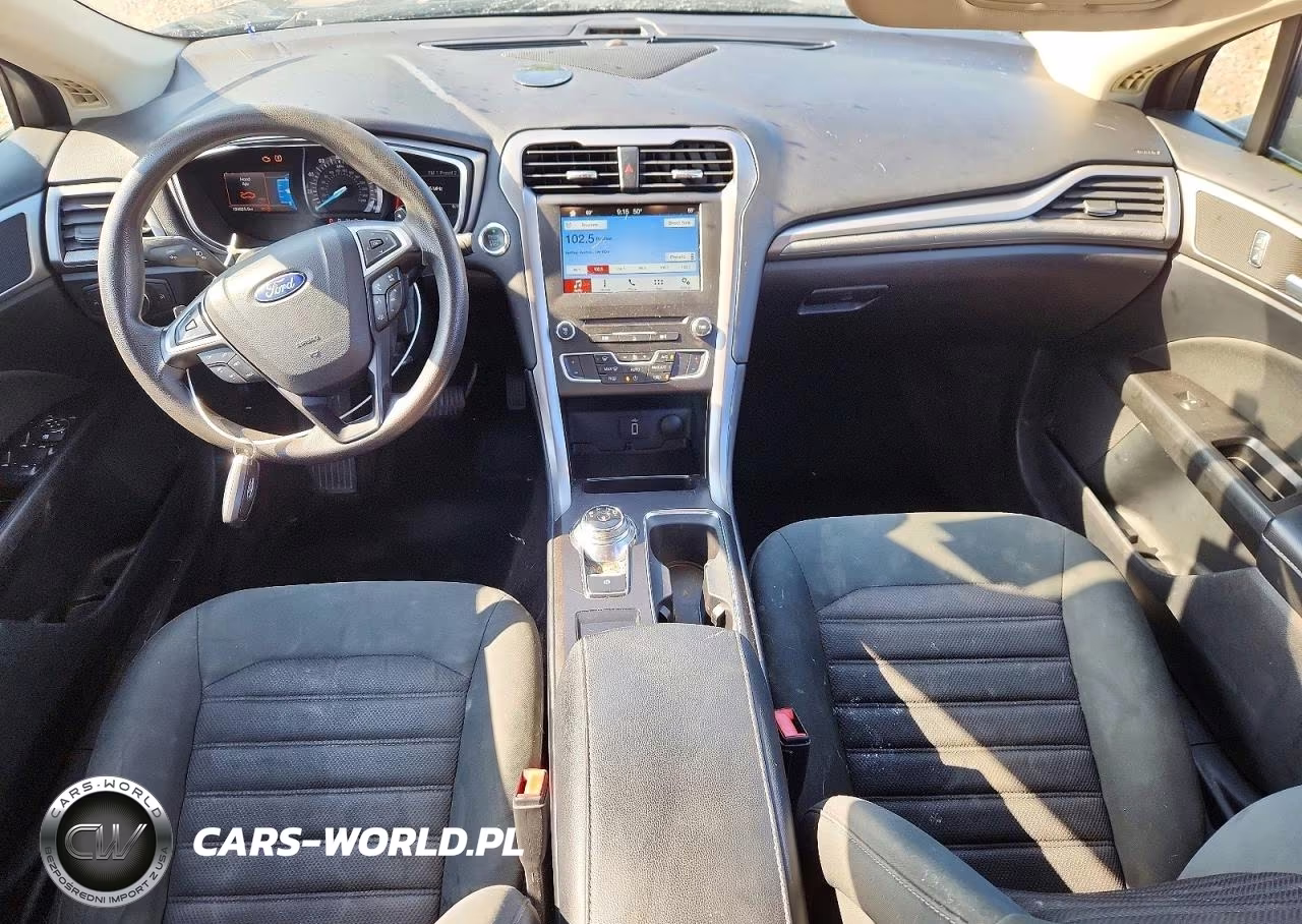 2017 Ford Fusion Se VIN:3FA6P0HDXHR372248 - 8