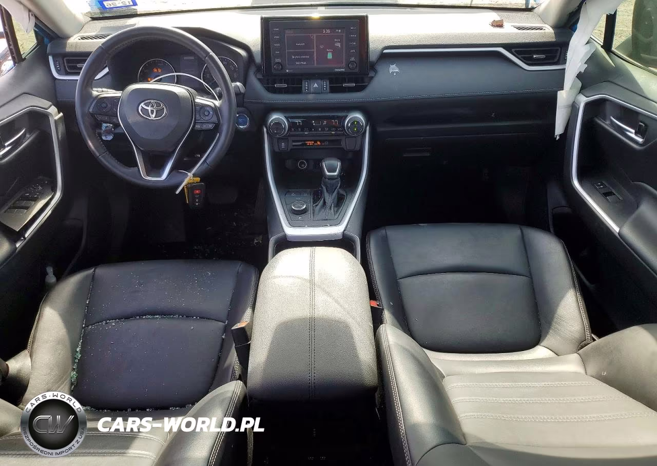 2021 Toyota Rav4 Hybrid Xle Premium VIN:2T3B6RFV2MW029516 - 8