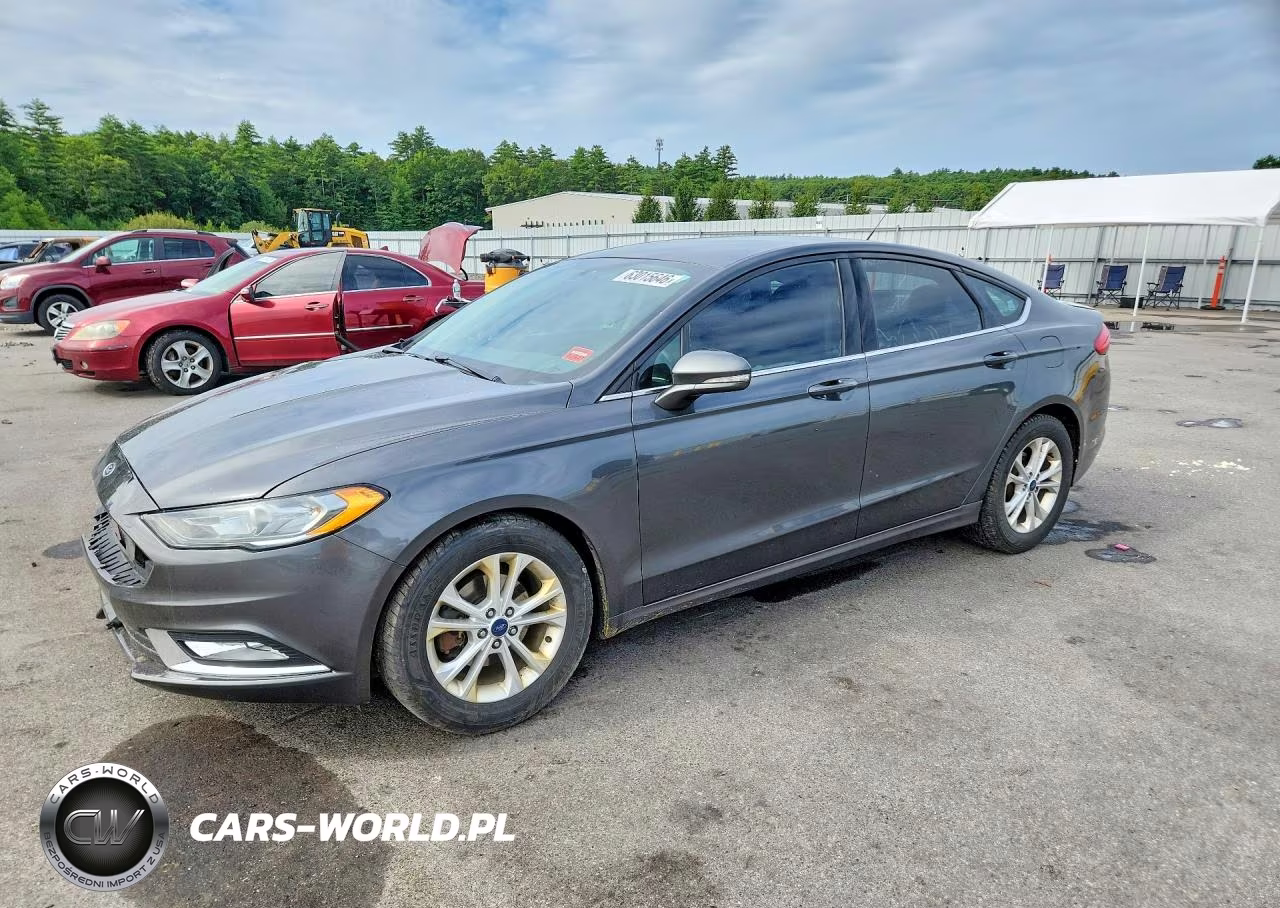 2017 Ford Fusion Se VIN:3FA6P0HD5HR228316 - 1