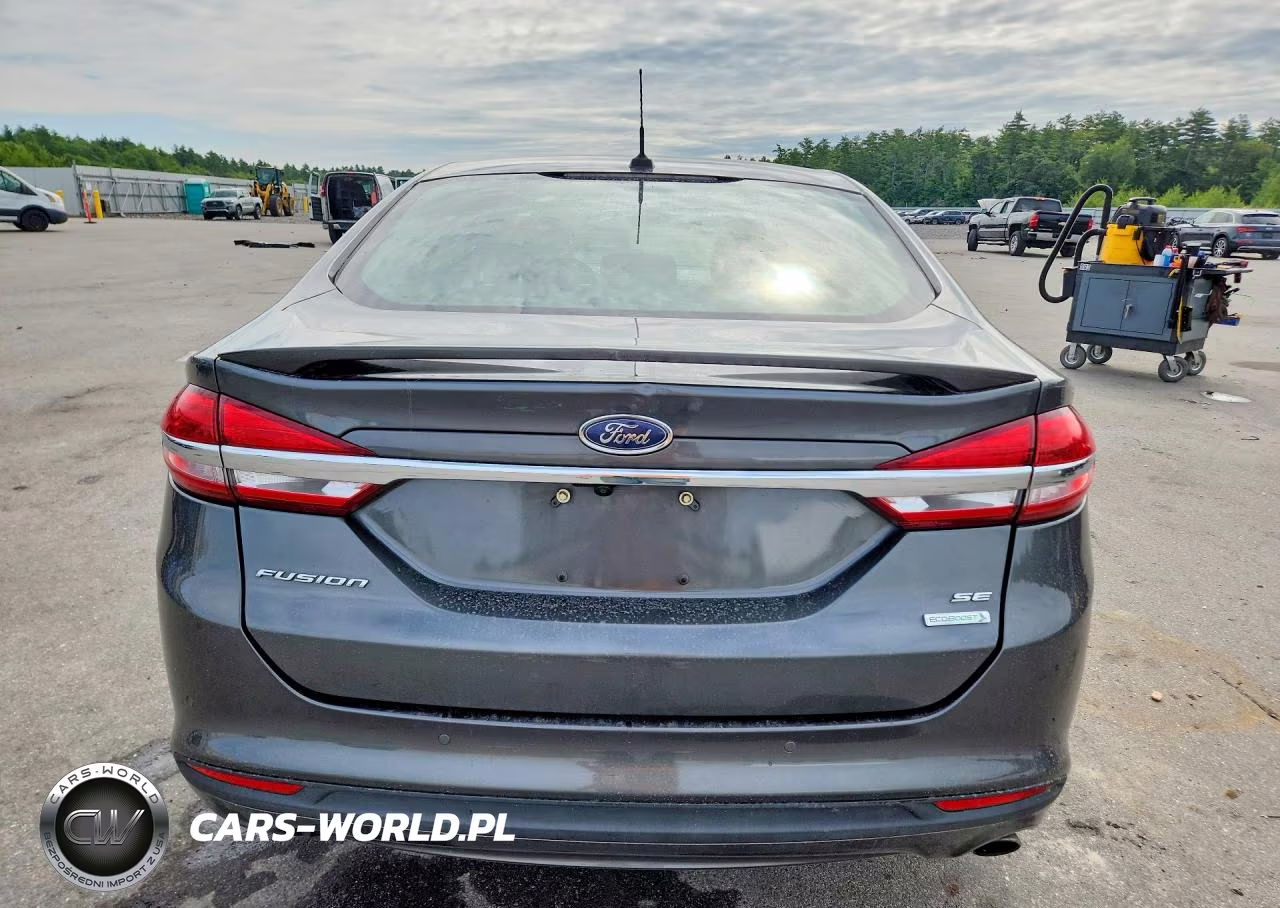 2017 Ford Fusion Se VIN:3FA6P0HD5HR228316 - 6