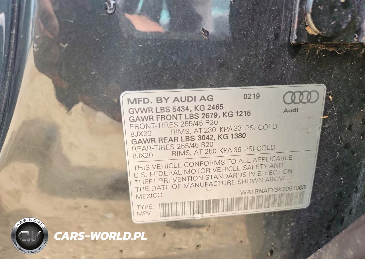 2019 Audi Q5 Premium Plus VIN:WA1BNAFY3K2061003 - 14