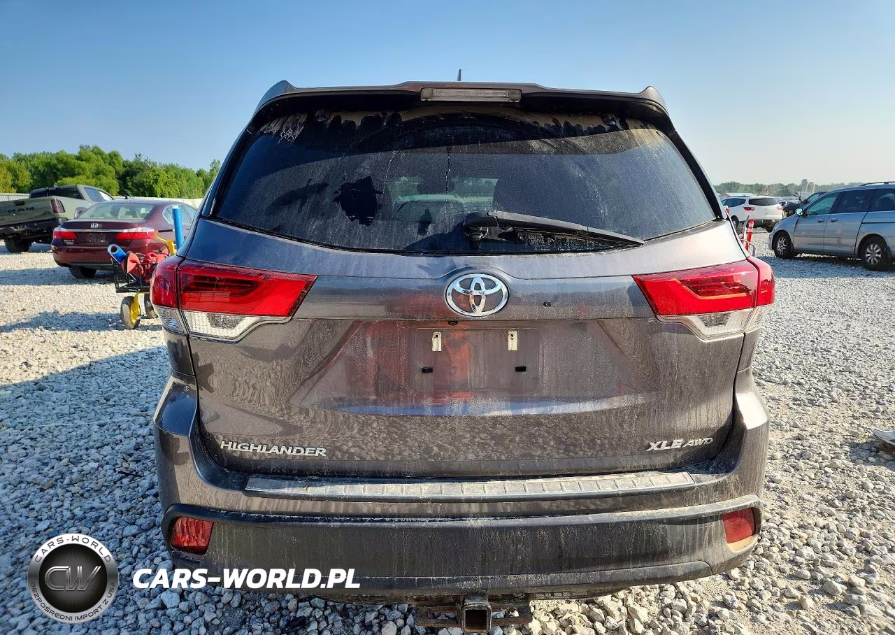 2019 Toyota Highlander Xle VIN:5TDJZRFH5KS589137 - 6