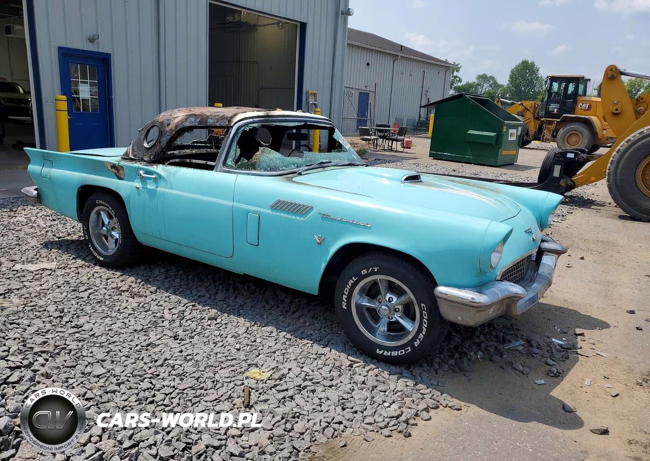 1957 Ford Thundrbird VIN:D7FH296873 - 4