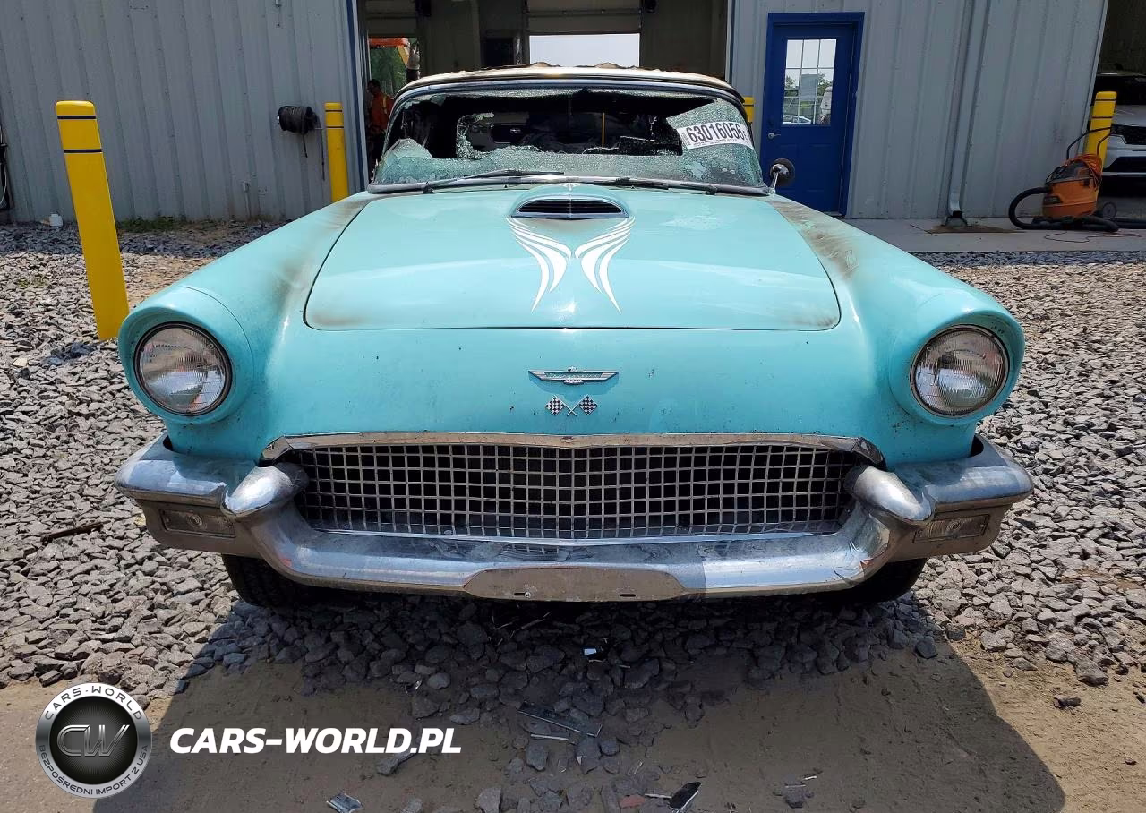 1957 Ford Thundrbird VIN:D7FH296873 - 5