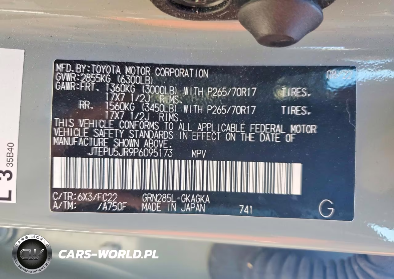 2023 Toyota 4Runner Trd Off-Road VIN:JTEPU5JR9P6095173 - 13