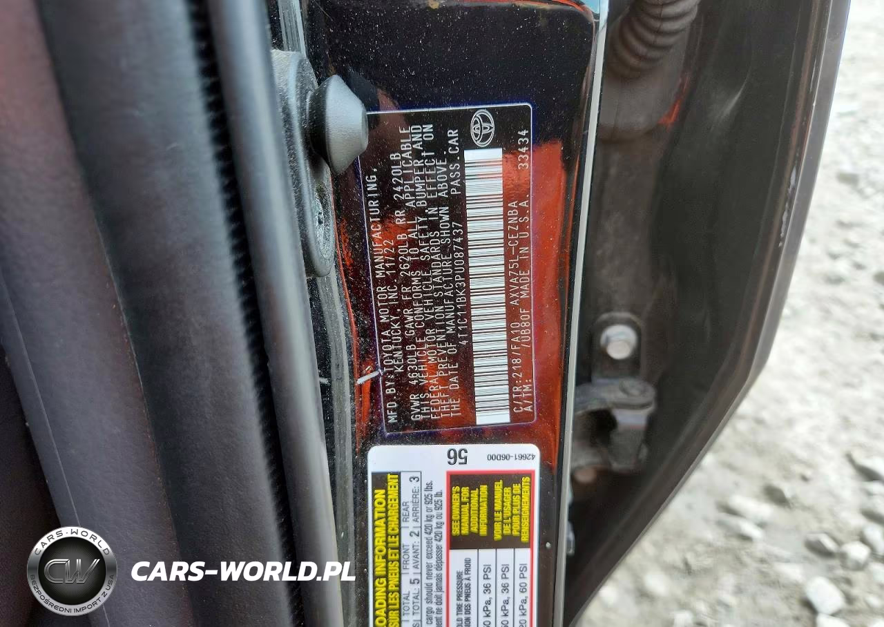 2023 Toyota Camry Le VIN:4T1C11BK3PU087437 - 12