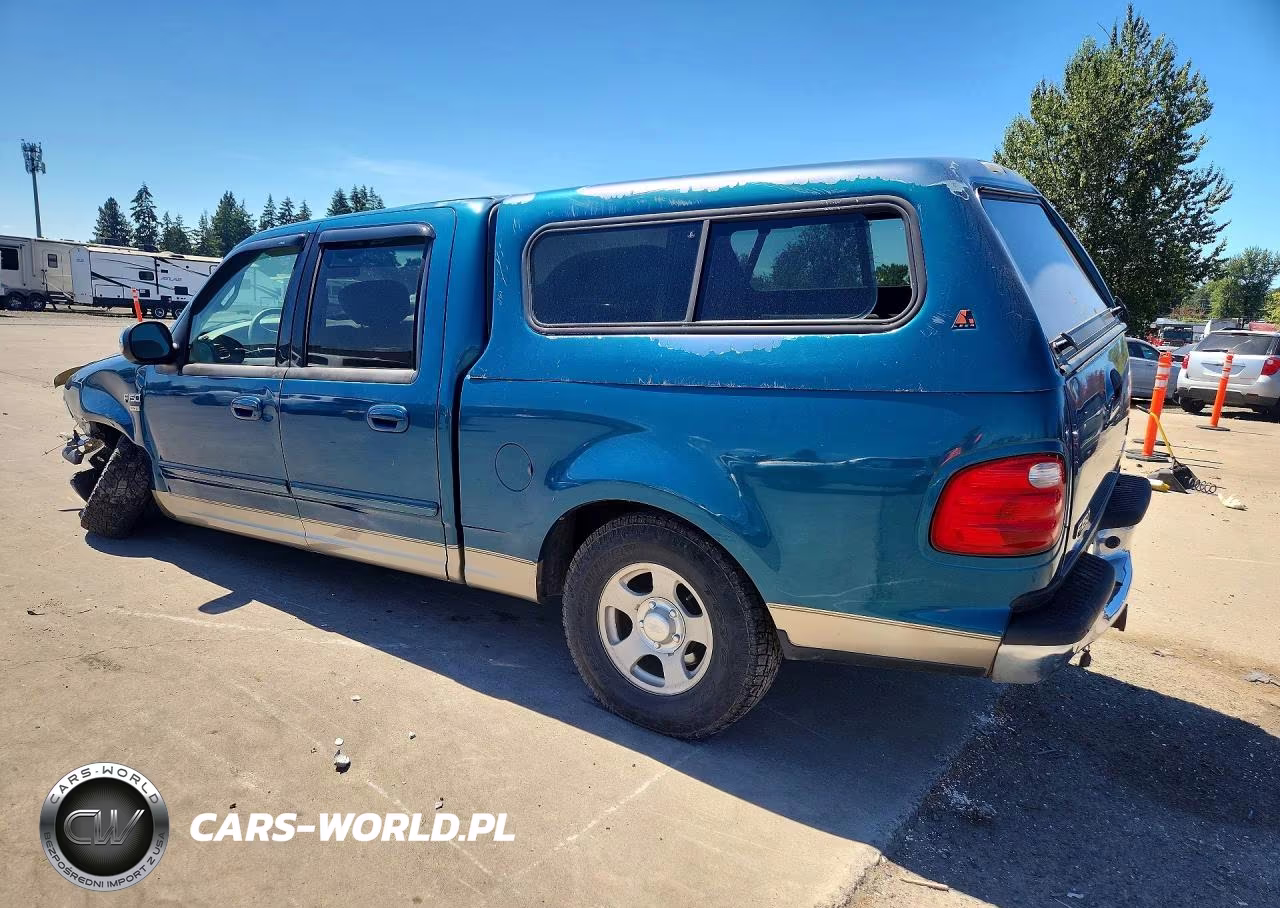 2001 Ford F150 Supercrew VIN:1FTRW07W81KA75888 - 2