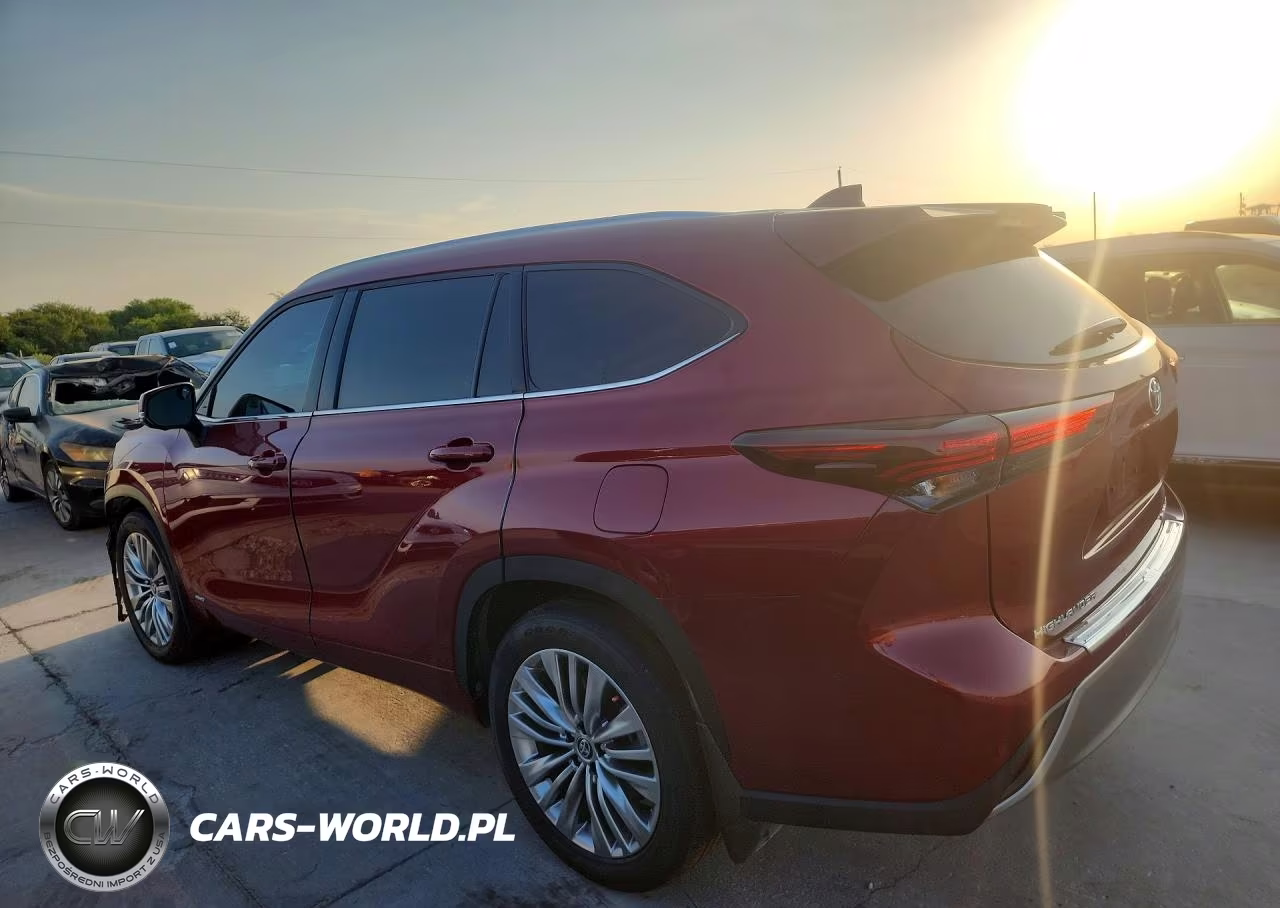 2026 Toyota Highlander Hybrid Platinum VIN:5TDEBRCH2TS702392 - 2