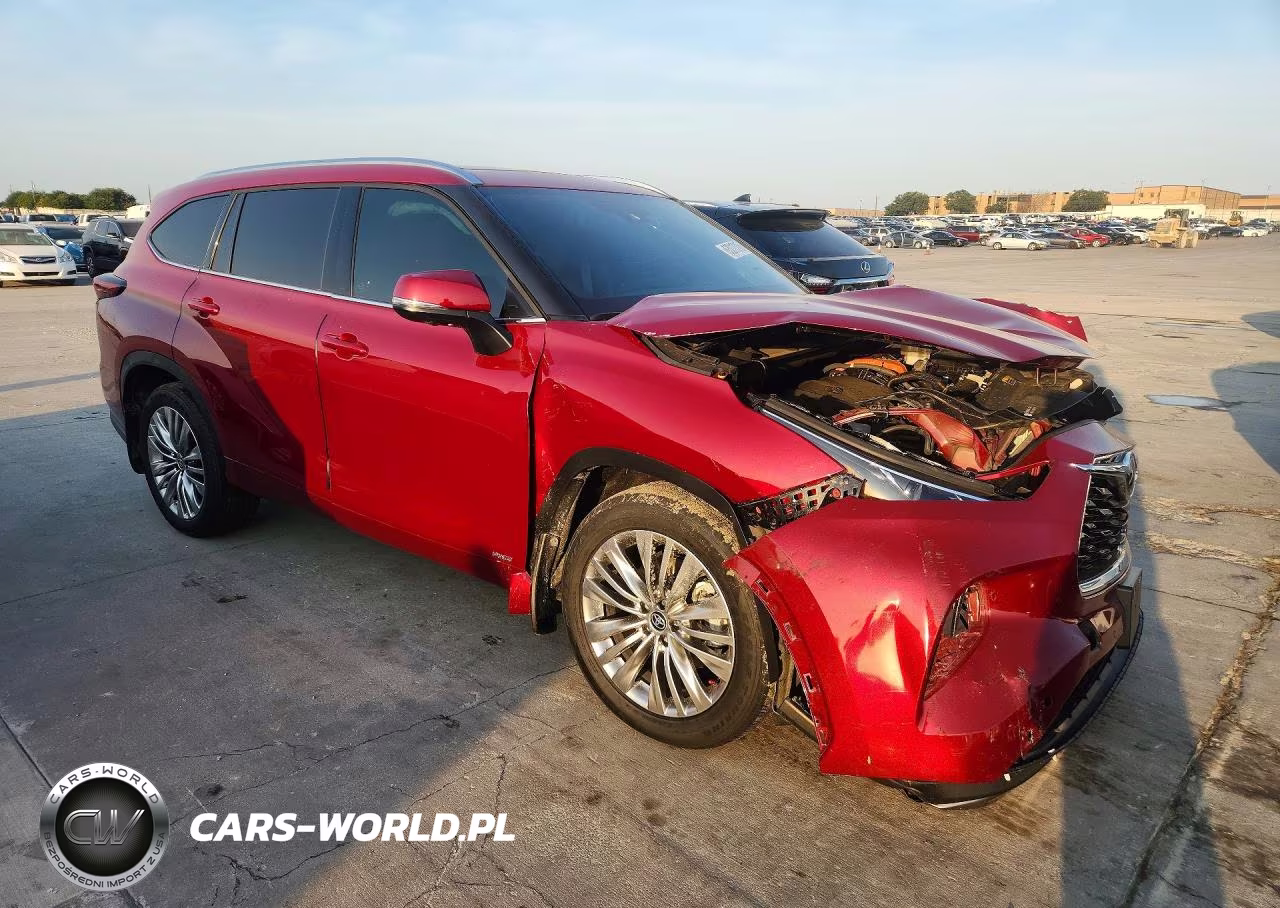 2026 Toyota Highlander Hybrid Platinum VIN:5TDEBRCH2TS702392 - 4