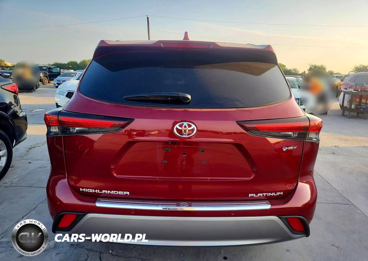 2026 Toyota Highlander Hybrid Platinum VIN:5TDEBRCH2TS702392 - 6