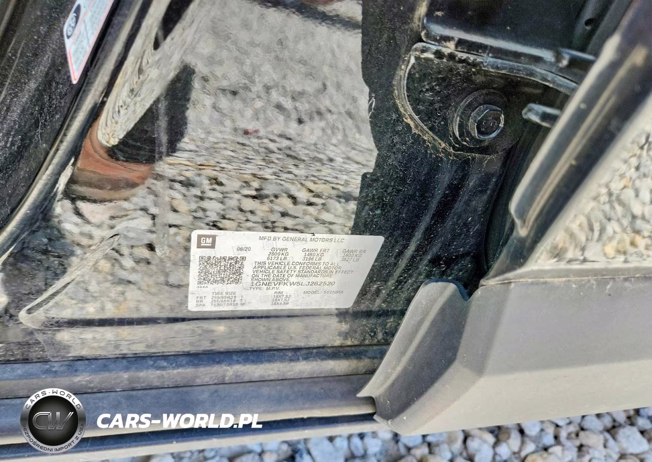2020 Chevrolet Traverse Ls VIN:1GNEVFKW5LJ262520 - 13