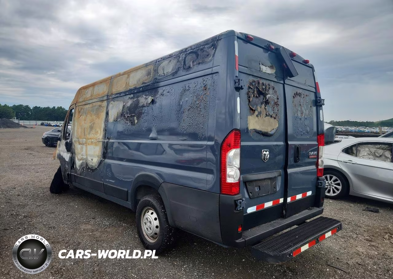 2020 Ram Promaster 3500 Vf Delivery Van VIN:3C6URVJG2LE116674 - 2