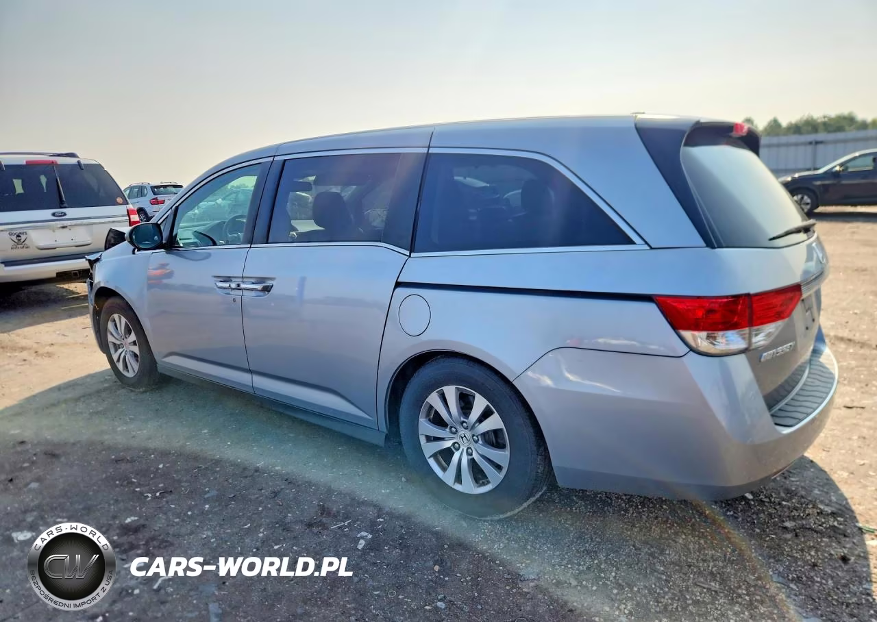 2017 Honda Odyssey Exl VIN:5FNRL5H61HB011350 - 2
