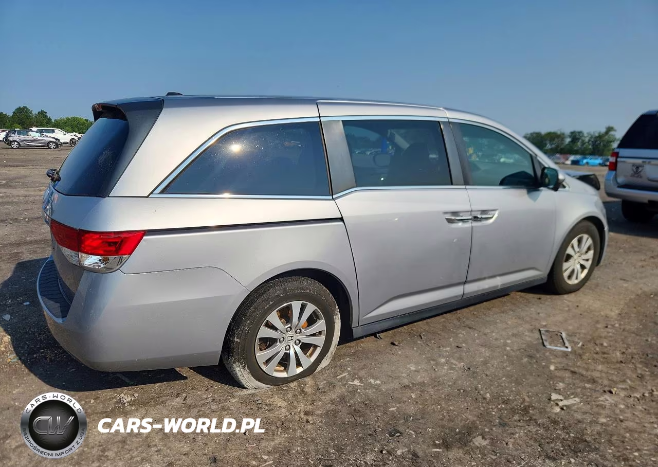 2017 Honda Odyssey Exl VIN:5FNRL5H61HB011350 - 3