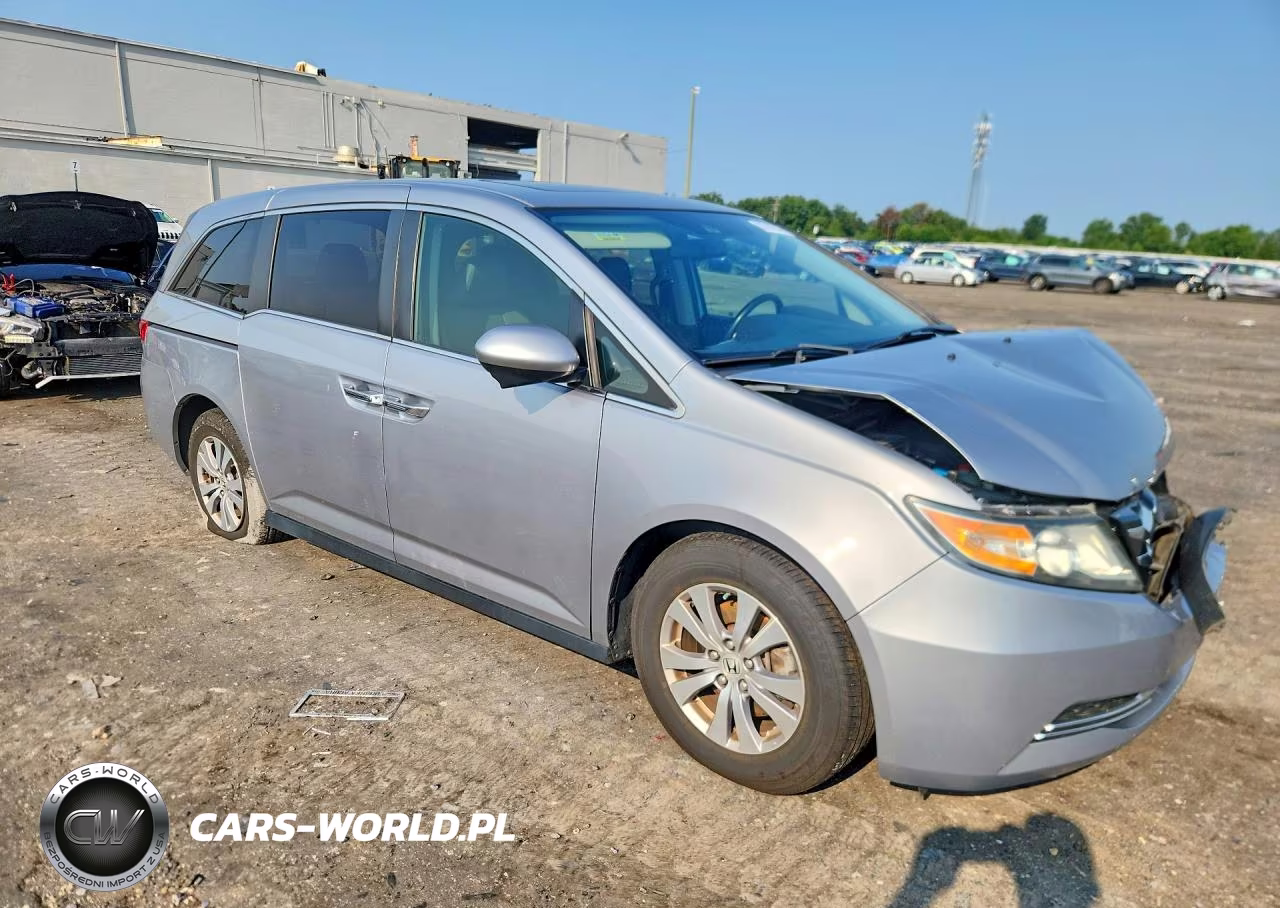 2017 Honda Odyssey Exl VIN:5FNRL5H61HB011350 - 4