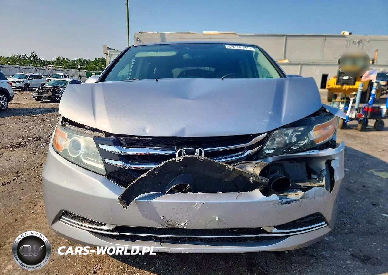 2017 Honda Odyssey Exl VIN:5FNRL5H61HB011350 - 5