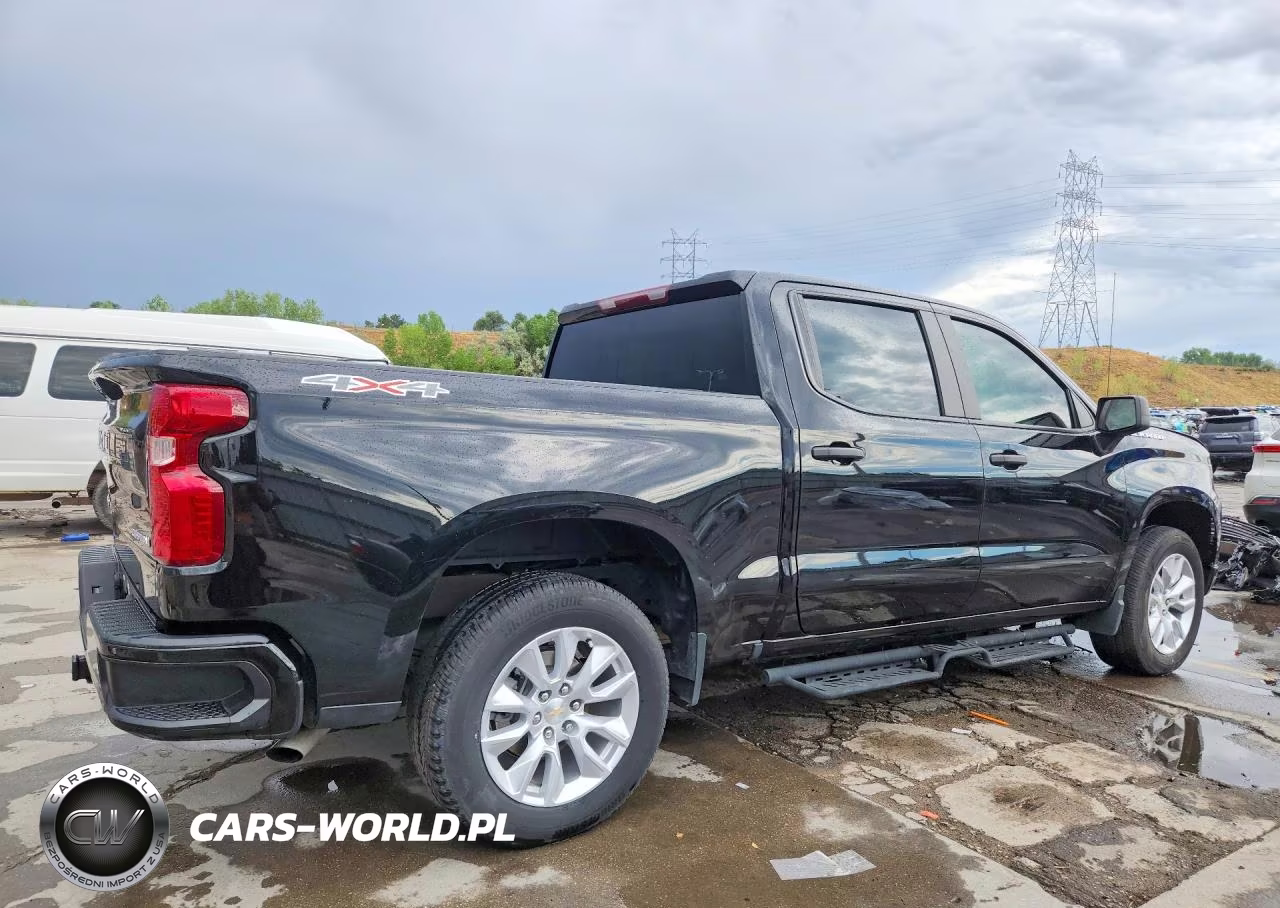 2022 Chevrolet Silverado K1500 Custom VIN:1GCPDBEK7NZ610618 - 3