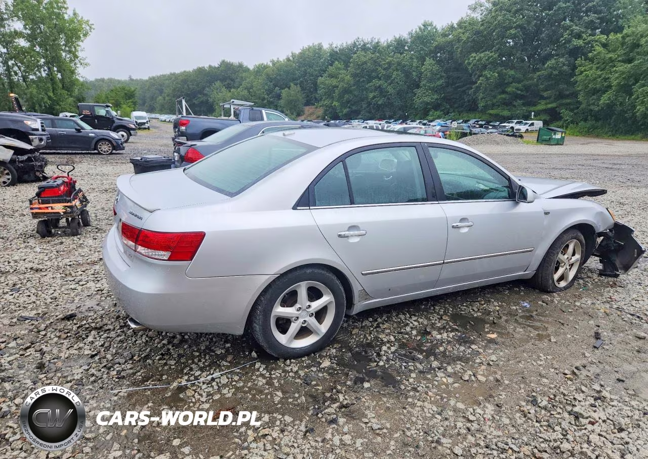 2007 Hyundai Sonata Se VIN:5NPEU46F67H267640 - 3