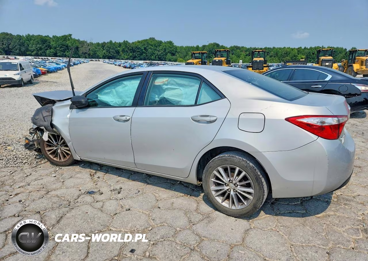 2015 Toyota Corolla Le Plus VIN:5YFBURHEXFP277125 - 2