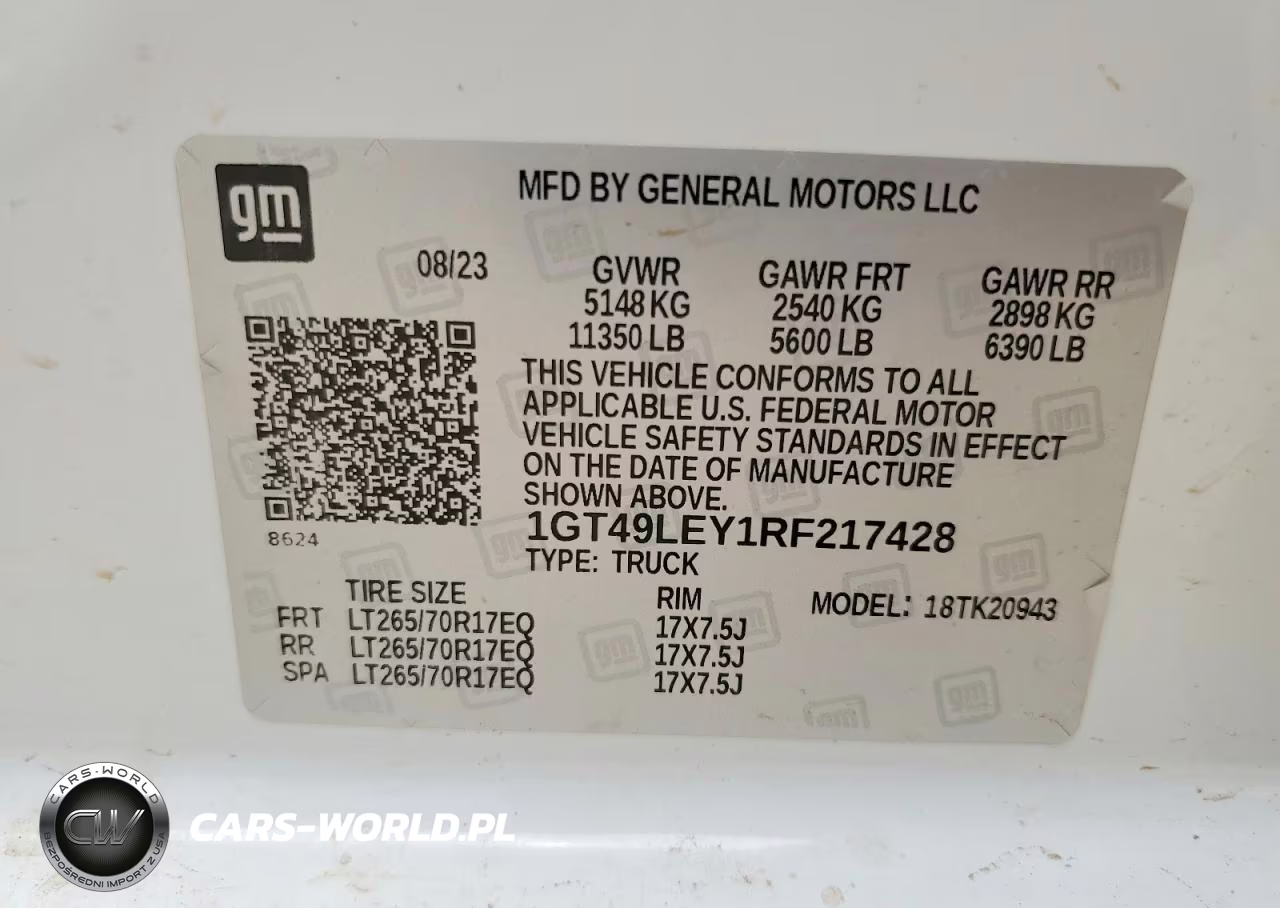 2024 GMC Sierra K2500 At4 VIN:1GT49LEY1RF217428 - 13
