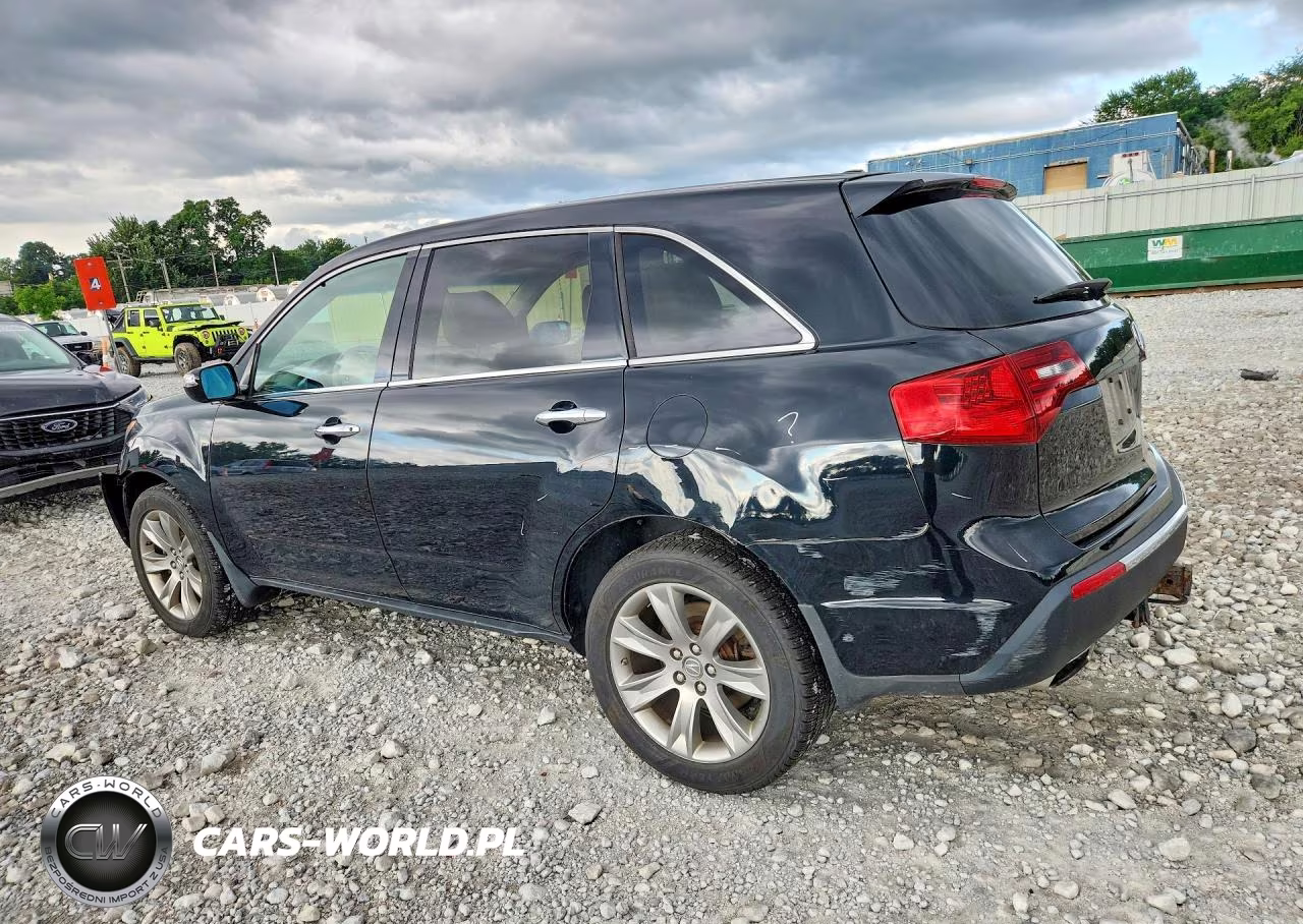 2013 Acura Mdx Advance VIN:2HNYD2H86DH504450 - 2
