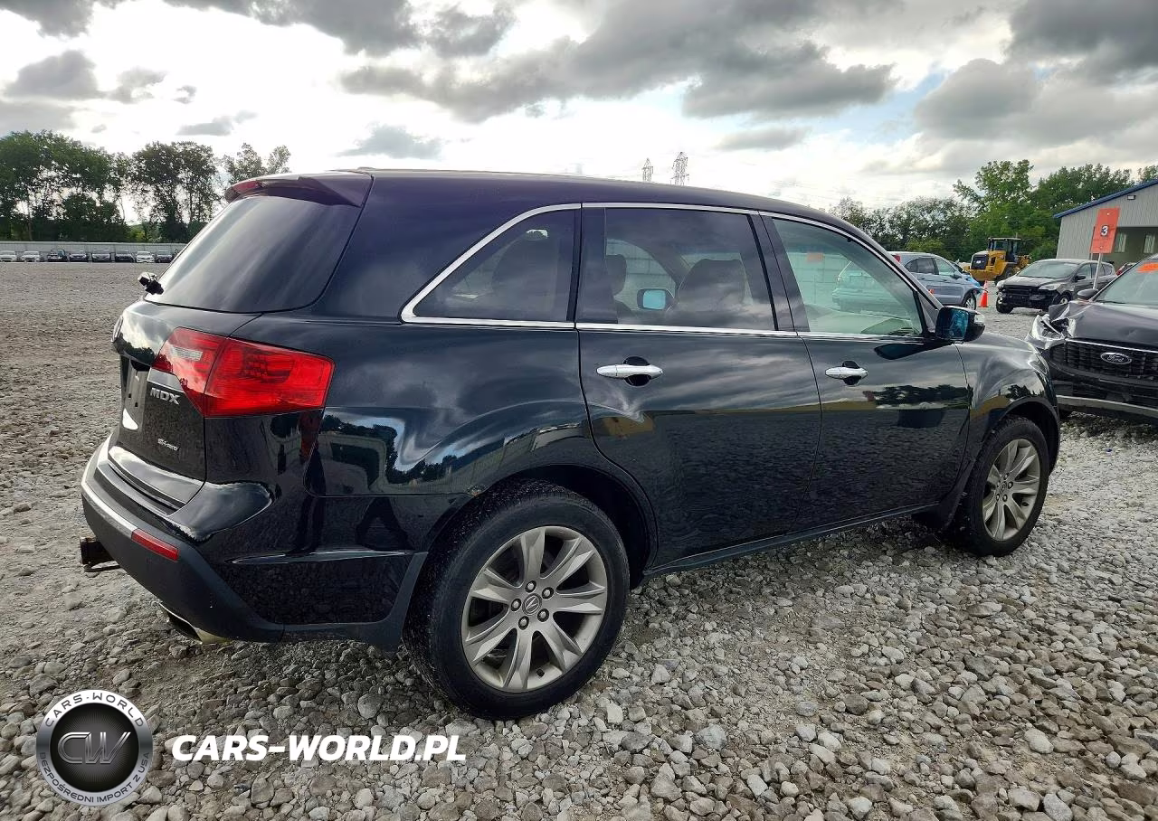 2013 Acura Mdx Advance VIN:2HNYD2H86DH504450 - 3